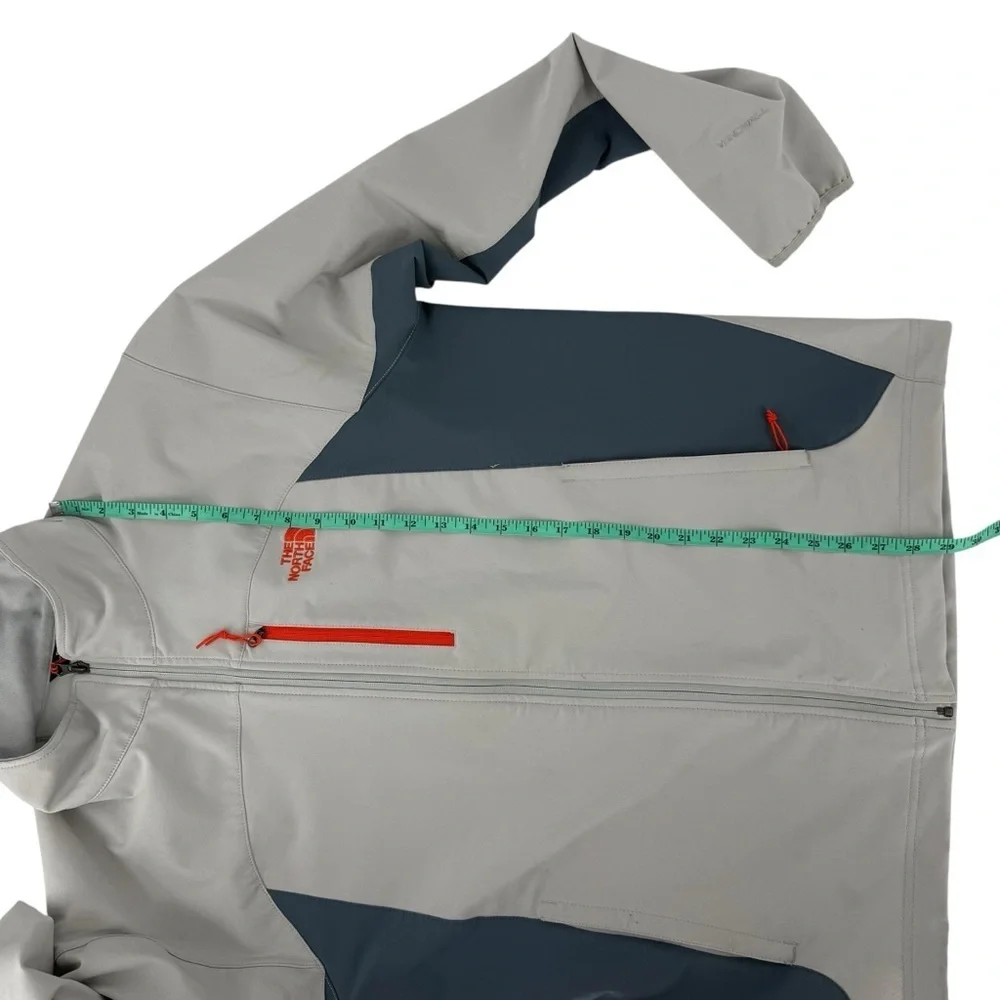 The North Face Windwall Light Gray softshell Men's Jacket